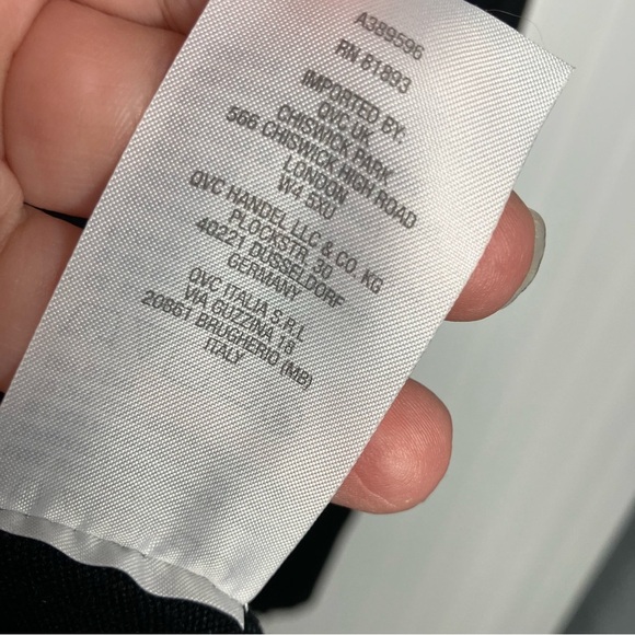 Jason Wu Knit Top Large Black Headed Festive Party Holiday New Years V-neck - Picture 7 of 7